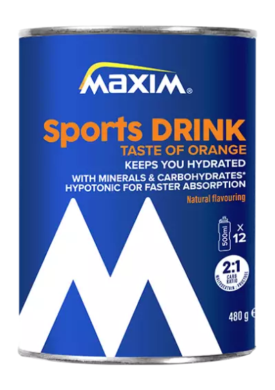 Maxim Sports Drink Fresh Orange - Urheiluravinteet - M40 - 1